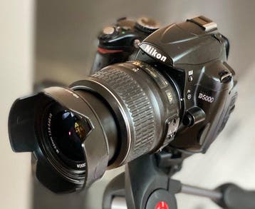 Nikon D5000 AF-S 18-55mm DX-VR, Nieuw