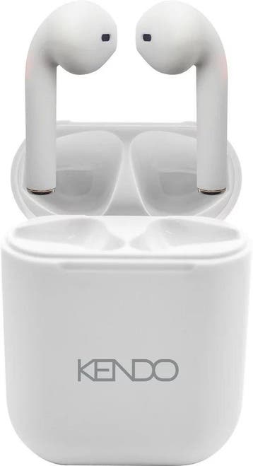 Oortjes draadloos - Bluetooth - USB C - Wit - Kendo •, Verzenden, Nieuw