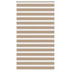 vidaXL Zebra Blind 130x230 cm stofbreedte 125,9 cm polyester, Verzenden