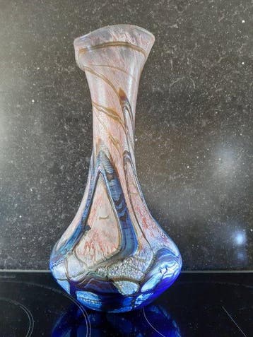 Michele Luzoro (1949) - Vaas - Glas - Pâte de verre, Antiquités & Art
