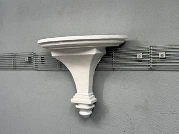 Wandtafel - Hout - houten wand console, Antiek en Kunst