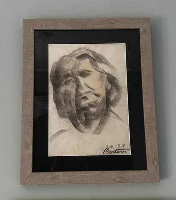 Flaminio Bertoni (1903-1964) - Viso di donna