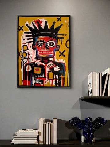Le Viro (1983) - Rey Mostaza (Original Artwork on canvas)