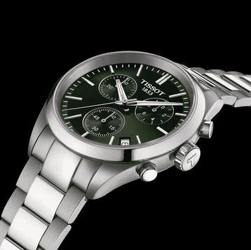 Tissot - Tissot PR516 Chronograph Green Dial -
