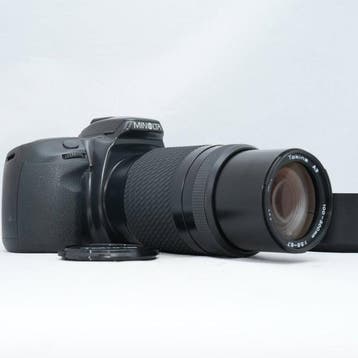 Minolta 303si + Tokina AF 100-300mm f/5.6-6.7 Single lens