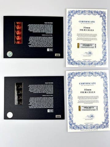 The Beatles – Very rare Set of 2 Mounted 35mm Film Cells –, Nieuw in verpakking