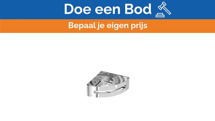 Bieden: Inda Hotellerie corner soap basket 20 x 6h x 20cm -, Doe-het-zelf en Bouw, Sanitair, Ophalen of Verzenden