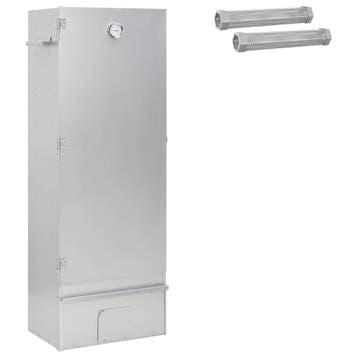vidaXL Rookoven 3 st 44,5 x 29 x 110 cm Verzinkt staal, Verzenden, Nieuw