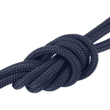 8mm Landvast & Ankerlijn Double Braided Navy, Ophalen of Verzenden