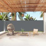 vidaXL Windscherm uittrekbaar 180x1000 cm antracietkleurig, Verzenden, Nieuw