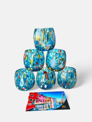 MurArt - MurArt - Drinkset (6) - Glas - Murrine