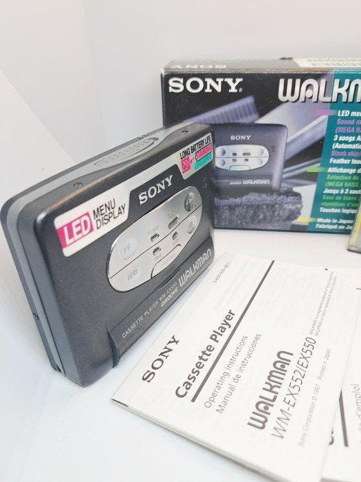 Sony - WM-EX550 Walkman, Audio, Tv en Foto, Radio's
