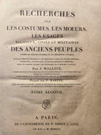 Joseph Malliot / P. Martin - Recherches sur les costumes,