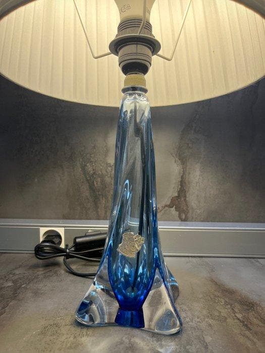 Val Saint Lambert - Lamp - Kristal - 1950, Antiek en Kunst, Antiek | Verlichting