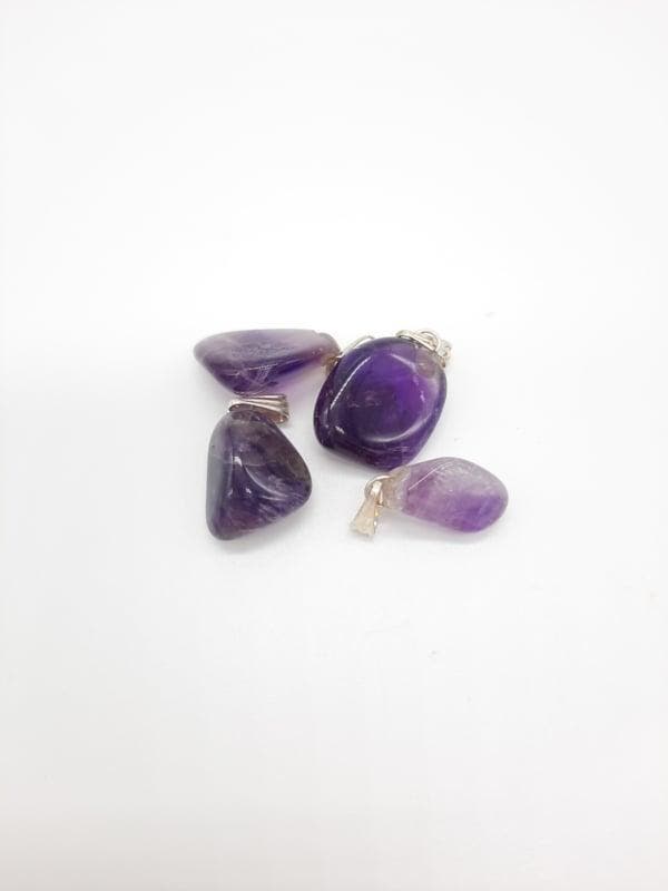 Amethist hanger, Handtassen en Accessoires, Edelstenen, Ophalen of Verzenden