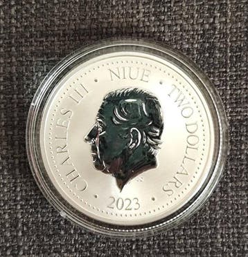 Niue. 2 Dollars 2023, Silver Phoenix, 1 Oz (Sans prix de