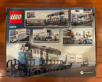 Lego Set - 10219 - Train - Maersk Container Train