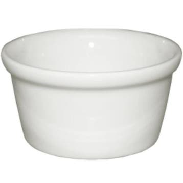 Ramekins | AMERYKA | Porselein | Wit | 9cl | 3 Stuks |, Verzenden