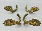 Ensemble de patères (4) - Bronze - Crochets porte-manteau à