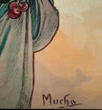 Marie Alphonse Mucha - Fruit, 1897“. Gesigneerd in de