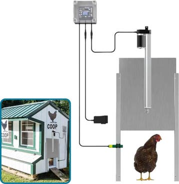 2dekans | Automatische Kippendeur - Met Infraroodsensor -, Ophalen of Verzenden, Nieuw