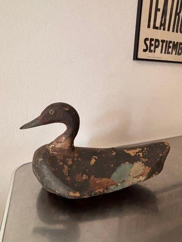 Lokeend - Rare Early 20th Century Merganser Duck Decoy –
