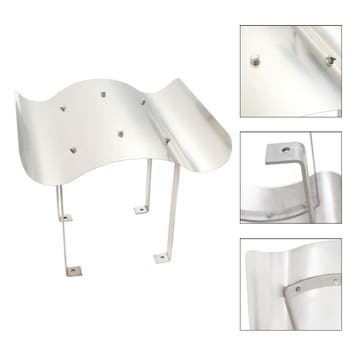 vidaXL Schoorsteenkap roestvrij staal 60 x 80 x 39 cm, Verzenden, Nieuw