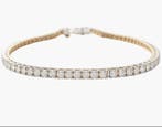 Armband - 14 karaat Geel goud - 6.11ct. tw. Diamant, Nieuw