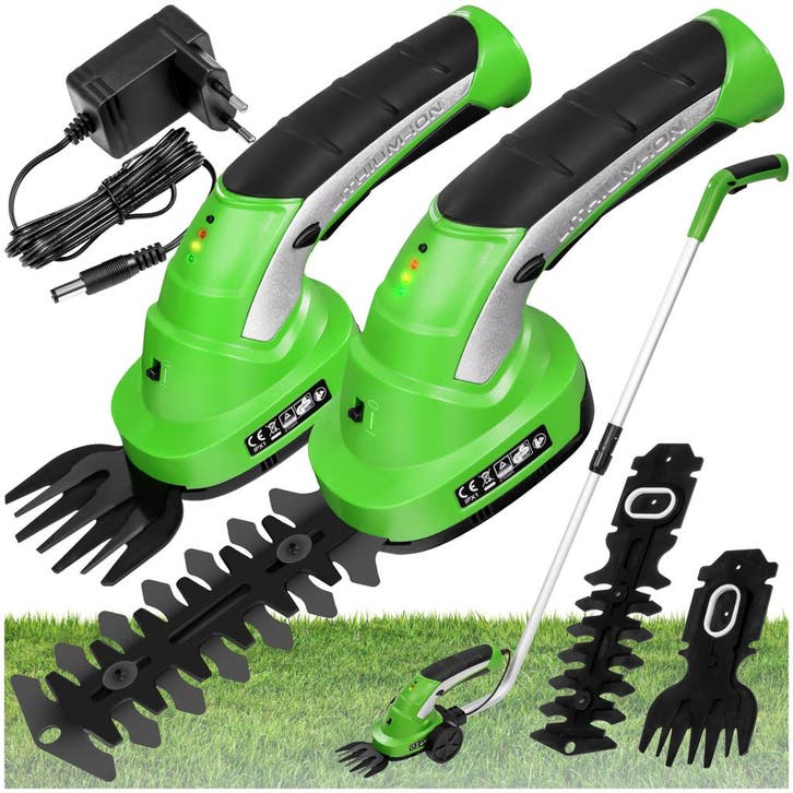 Heggenschaar met 2 opzetstukken en telescoopsteel incl. accu, Jardin & Terrasse, Jardin & Terrasse Autre, Envoi