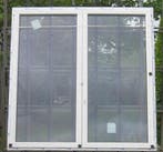 pvc terrasraam , raam , chassis 202 x 206 wit / antraciet, Kunststof, Deurkozijn, Nieuw, Ophalen of Verzenden