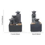 Mini Sier Waterval Feng Shui - Fontein Decor Ornament, Verzenden