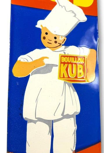 Emaille plaat - KUB - Emaille, Antiquités & Art