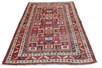 Kazak Antiek Tapijten - Vloerkleed - 235 cm - 135 cm -, Nieuw