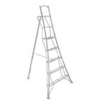 Vultur tripod ladder 240 cm met platform en 1 poot, Ophalen of Verzenden, Nieuw, Ladder, 2 tot 4 meter
