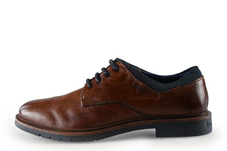 Bugatti Veterschoenen in maat 40 Cognac, Kleding | Heren, Schoenen, Overige kleuren, Zo goed als nieuw, Veterschoenen, Verzenden