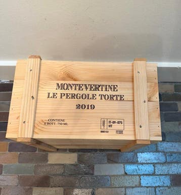 2019 Montevertine Le Pergole Torte - Toscane DOC - 6 Flessen, Verzamelen, Nieuw