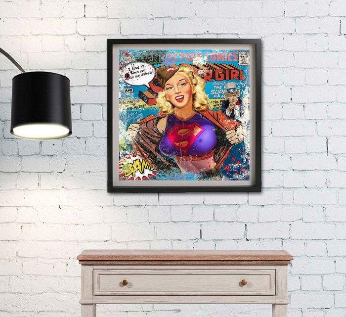 Original Luc Best - Supergirl, Verzamelen, Film en Tv