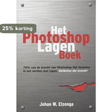 Het Photoshop Lagen Boek 9789043015479 J.W. Elzenga, Verzenden, Gelezen, J.W. Elzenga