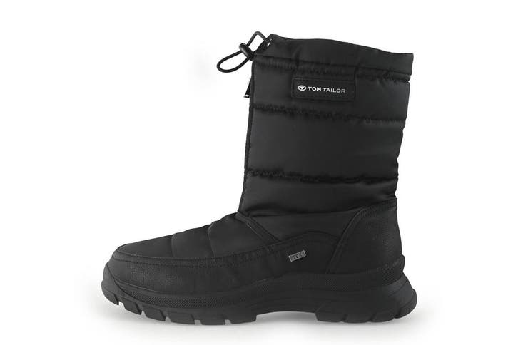Tom Tailor Snowboots in maat 42 Zwart, Kleding | Dames, Schoenen, Zwart, Zo goed als nieuw, Snowboots, Verzenden