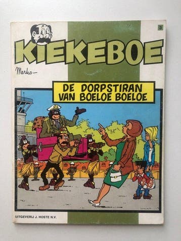 Kiekeboe 3 - De dorpstiran van Boeloe Boeloe - met zwarte, Boeken, Nieuw