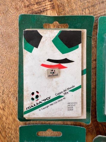 Italia 90 - World Cup - Official Pin Collection Set of 4 -