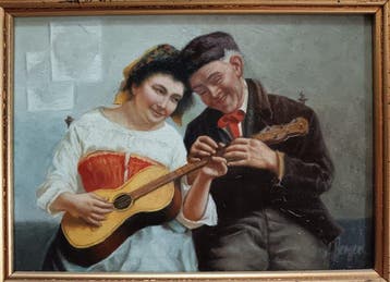Albert Berger (1883–1977) - The Music Lesson