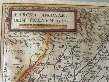 Italië - Marche; Abraham Ortelius (1527–1598) - MARCHA, Boeken, Nieuw