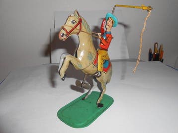Keim Deutschland - Cowboy te paard - Opwindbaar blikken