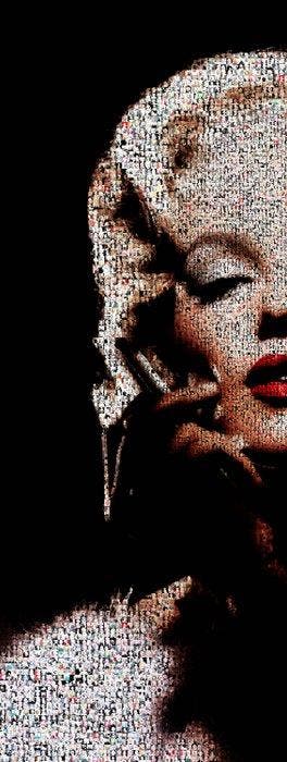 David Law (1967) - Crypto Marilyn VI - Format XL 60x60