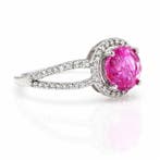 Sans prix de réserve - Bague Platine - 1.80ct. tw. Saphir -, Bijoux, Sacs & Beauté
