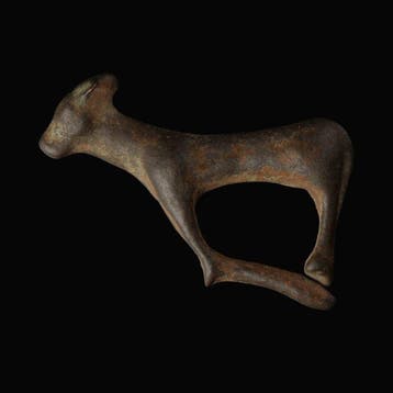 Oud-Romeins Brons ram-figuur (Zonder minimumprijs)