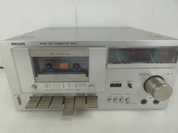 Philips - 6312 2-Head Single Stereo Audiocassette deck