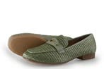Tamaris Instappers in maat 38 Groen, Kleding | Dames, Schoenen, Tamaris, Verzenden, Instappers, Zo goed als nieuw