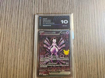 Pokémon - 1 Graded card - Mewtwo 151/128 Foil, Alternate, Nieuw